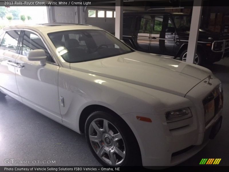 Arctic White / Creme Light 2013 Rolls-Royce Ghost