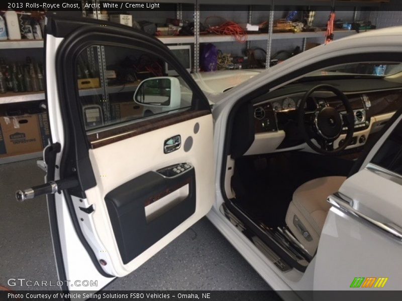 Arctic White / Creme Light 2013 Rolls-Royce Ghost