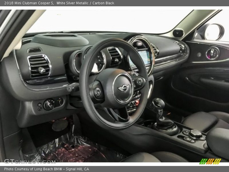 White Silver Metallic / Carbon Black 2018 Mini Clubman Cooper S