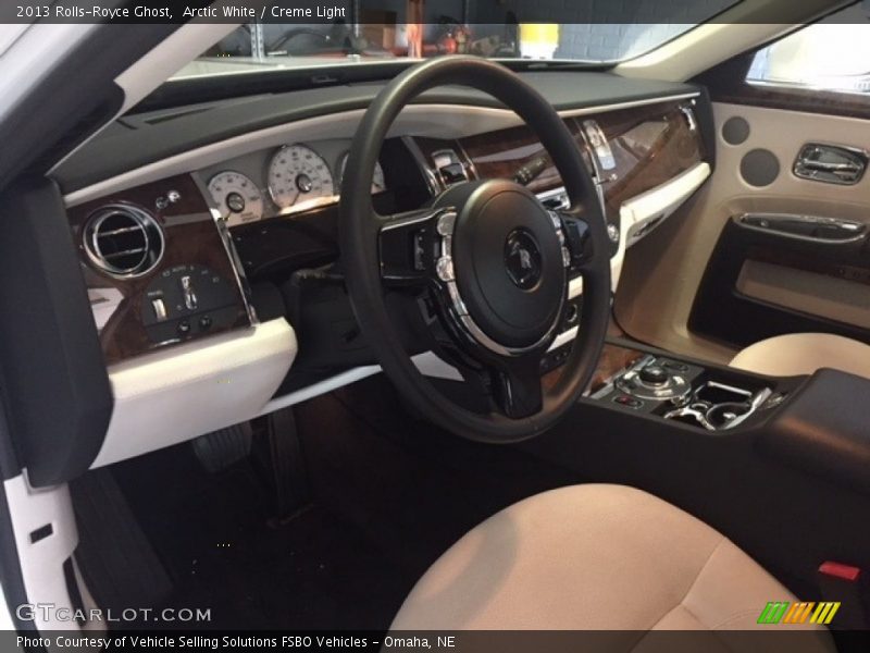 Arctic White / Creme Light 2013 Rolls-Royce Ghost