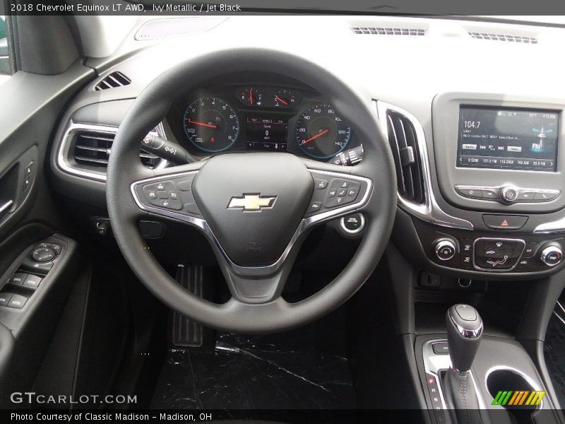 Ivy Metallic / Jet Black 2018 Chevrolet Equinox LT AWD