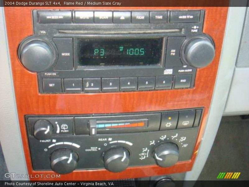 Flame Red / Medium Slate Gray 2004 Dodge Durango SLT 4x4