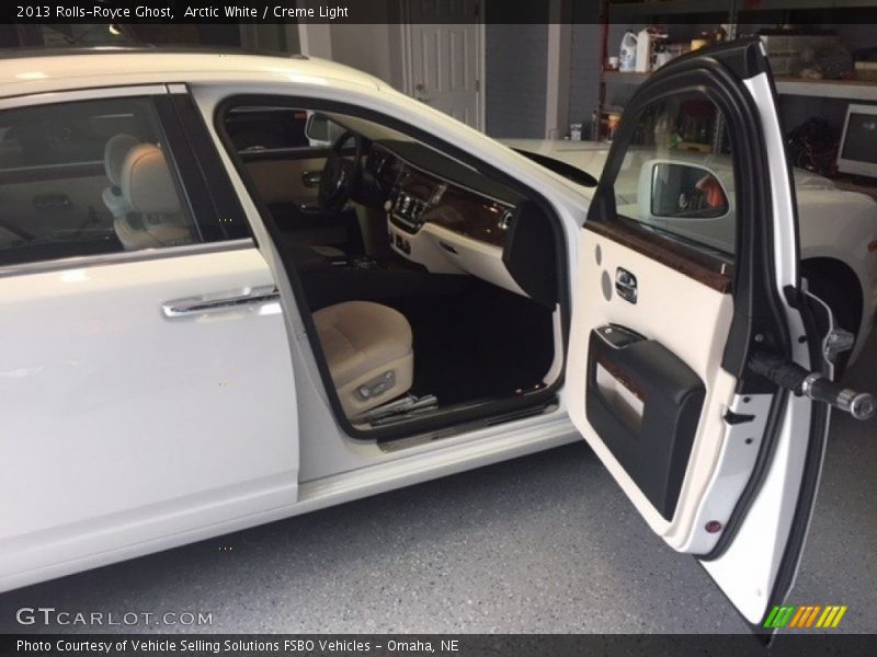 Arctic White / Creme Light 2013 Rolls-Royce Ghost