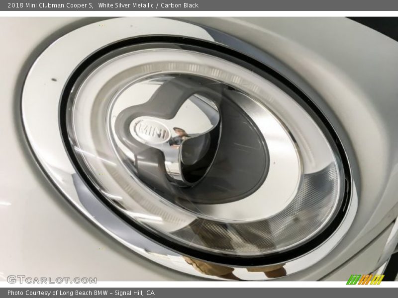 White Silver Metallic / Carbon Black 2018 Mini Clubman Cooper S