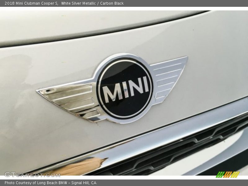 White Silver Metallic / Carbon Black 2018 Mini Clubman Cooper S