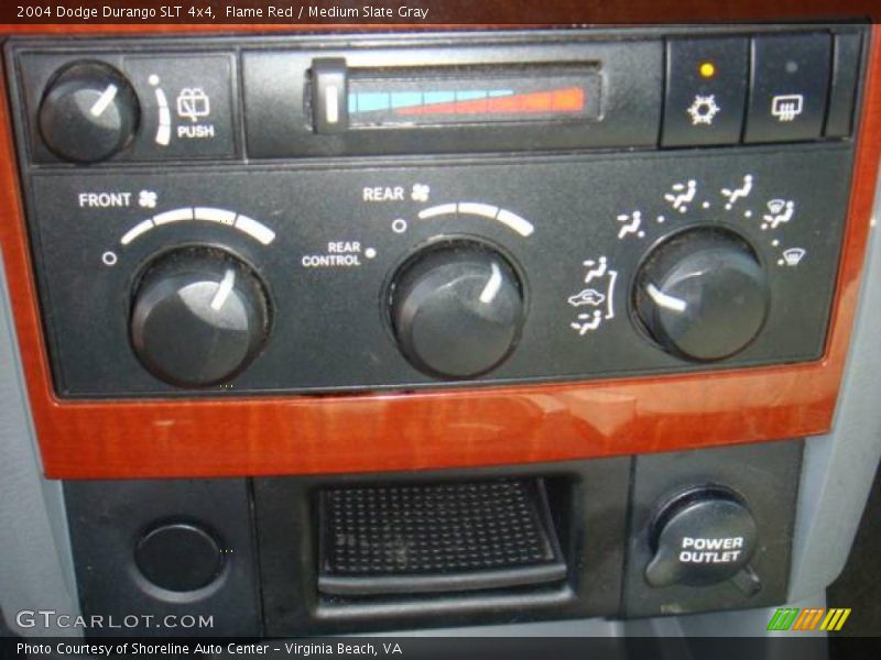 Flame Red / Medium Slate Gray 2004 Dodge Durango SLT 4x4