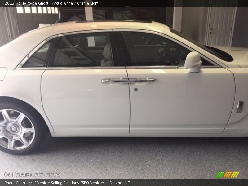 Arctic White / Creme Light 2013 Rolls-Royce Ghost