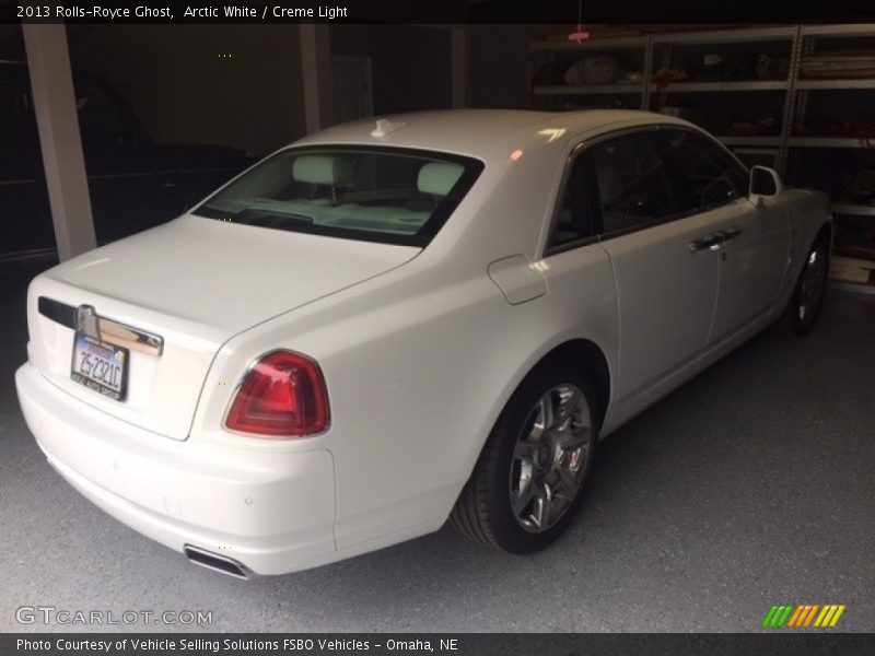 Arctic White / Creme Light 2013 Rolls-Royce Ghost