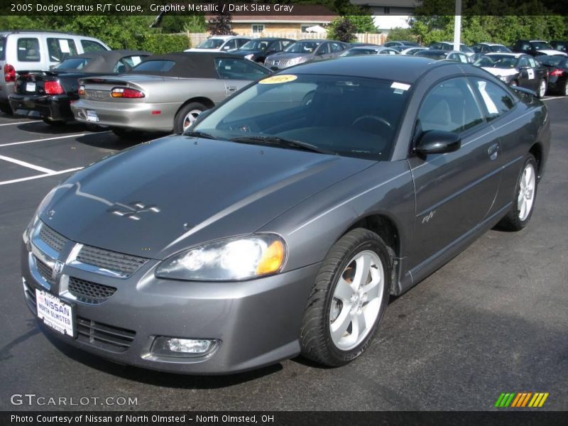 Graphite Metallic / Dark Slate Gray 2005 Dodge Stratus R/T Coupe