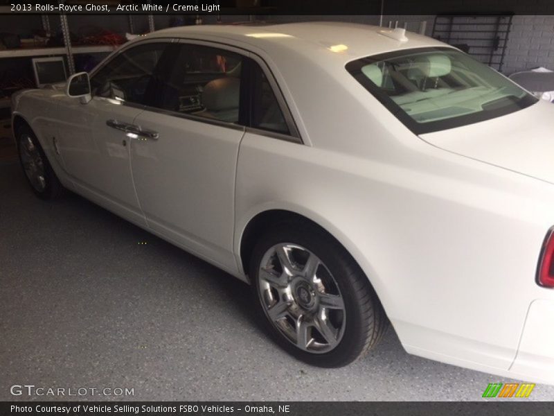Arctic White / Creme Light 2013 Rolls-Royce Ghost