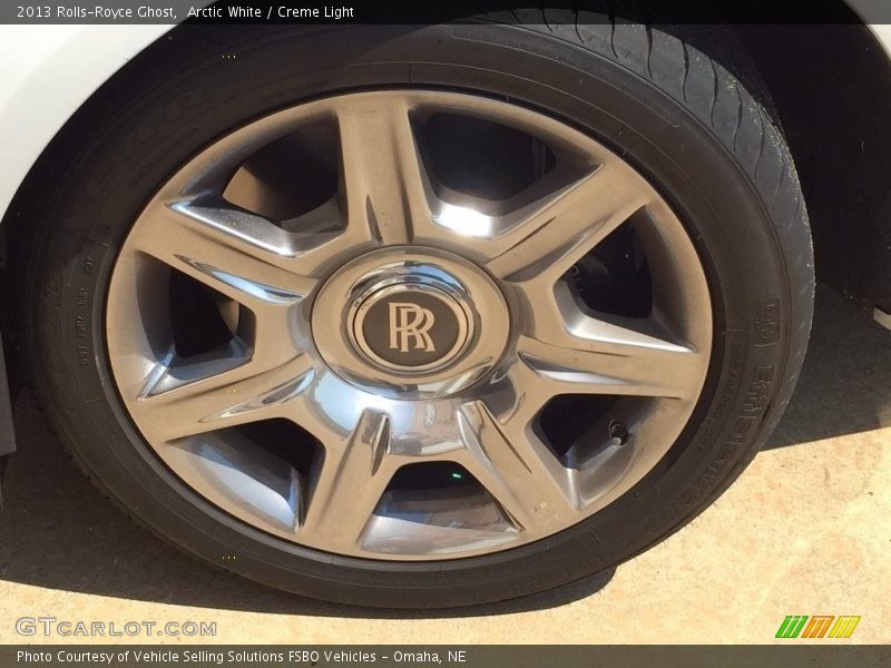 Arctic White / Creme Light 2013 Rolls-Royce Ghost