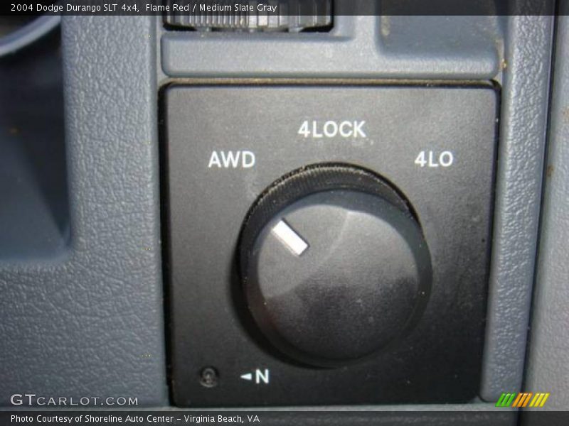 Flame Red / Medium Slate Gray 2004 Dodge Durango SLT 4x4