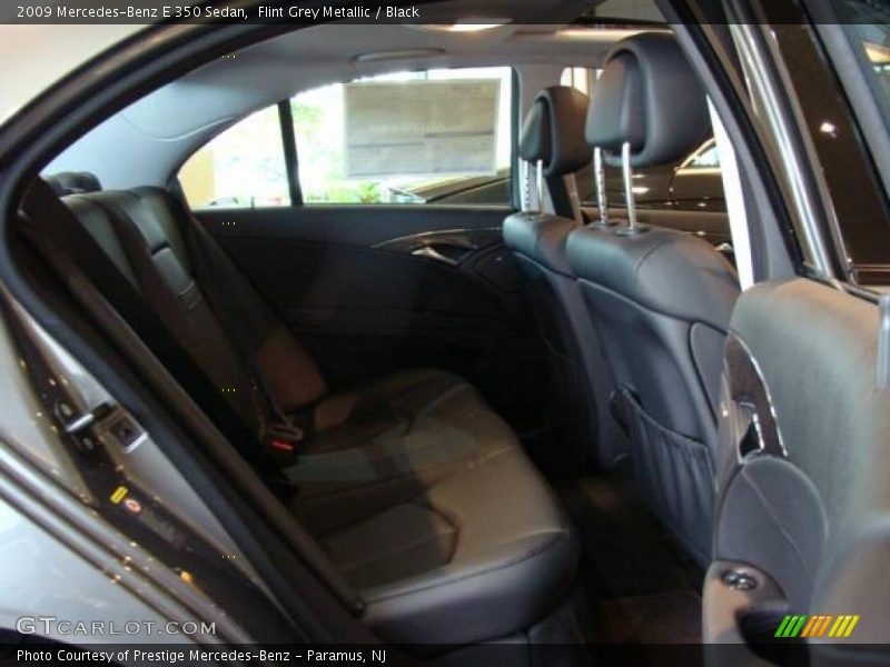 Flint Grey Metallic / Black 2009 Mercedes-Benz E 350 Sedan