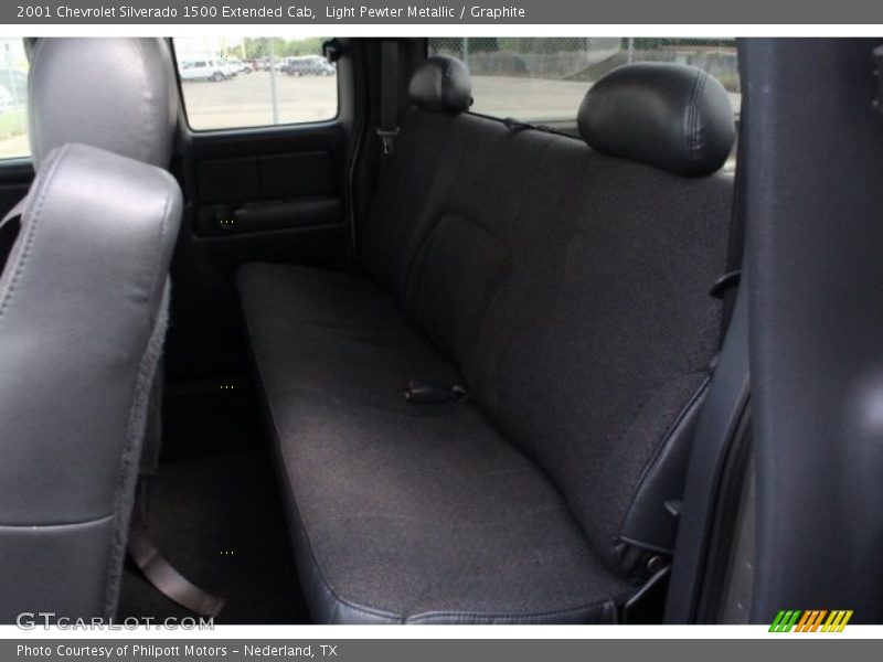 Light Pewter Metallic / Graphite 2001 Chevrolet Silverado 1500 Extended Cab
