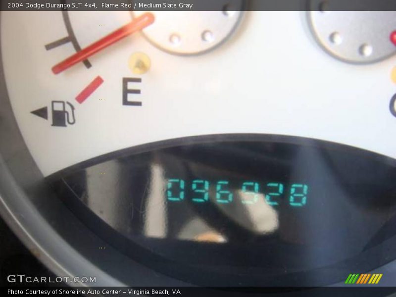 Flame Red / Medium Slate Gray 2004 Dodge Durango SLT 4x4