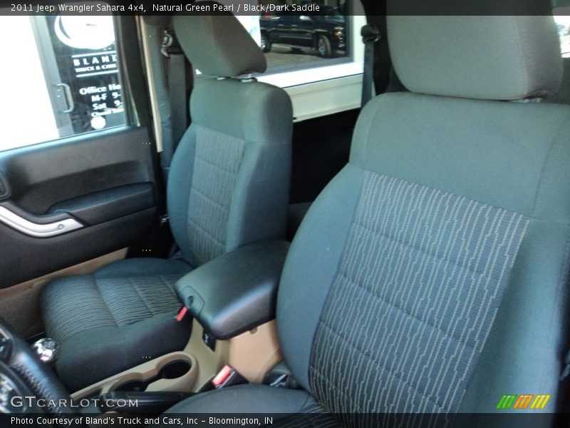 Natural Green Pearl / Black/Dark Saddle 2011 Jeep Wrangler Sahara 4x4