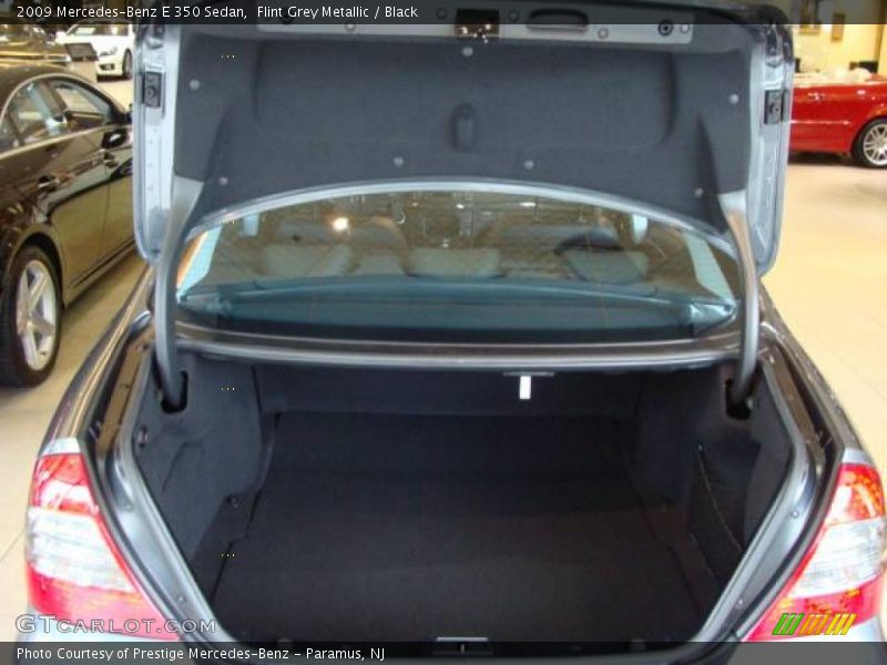 Flint Grey Metallic / Black 2009 Mercedes-Benz E 350 Sedan