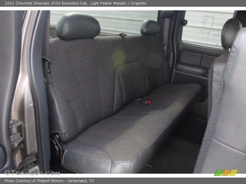 Light Pewter Metallic / Graphite 2001 Chevrolet Silverado 1500 Extended Cab