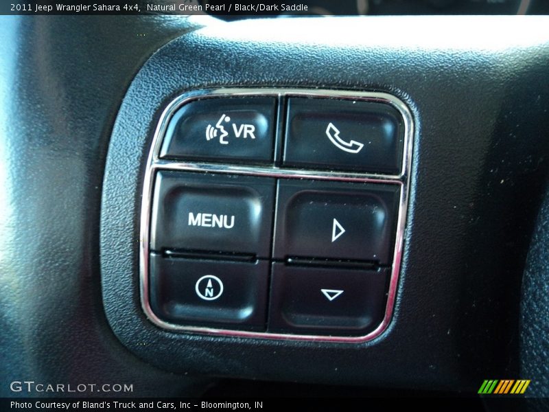 Natural Green Pearl / Black/Dark Saddle 2011 Jeep Wrangler Sahara 4x4
