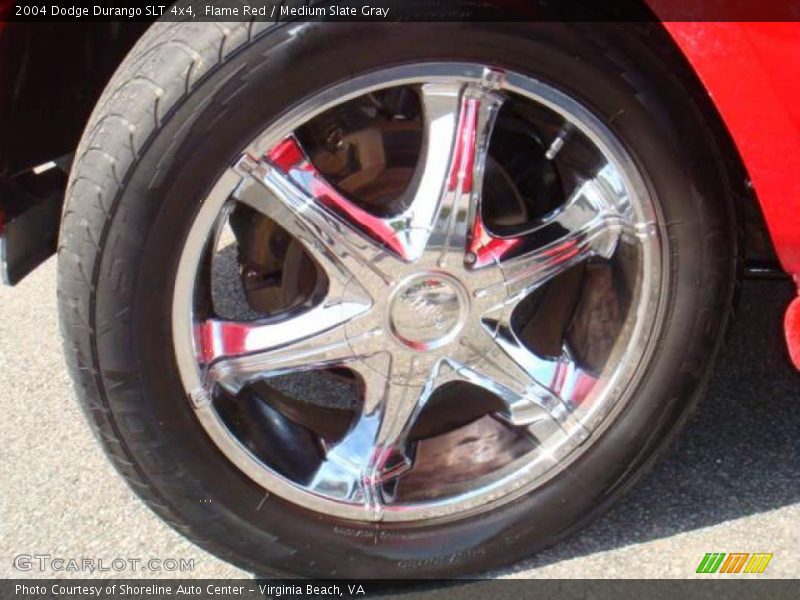 Flame Red / Medium Slate Gray 2004 Dodge Durango SLT 4x4