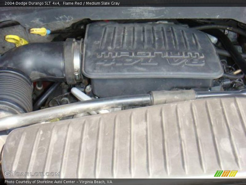 Flame Red / Medium Slate Gray 2004 Dodge Durango SLT 4x4