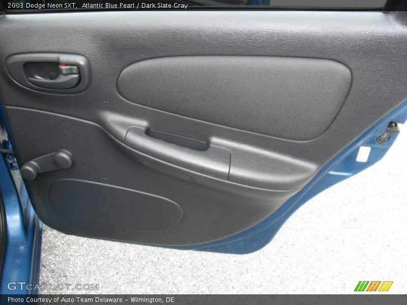 Atlantic Blue Pearl / Dark Slate Gray 2003 Dodge Neon SXT