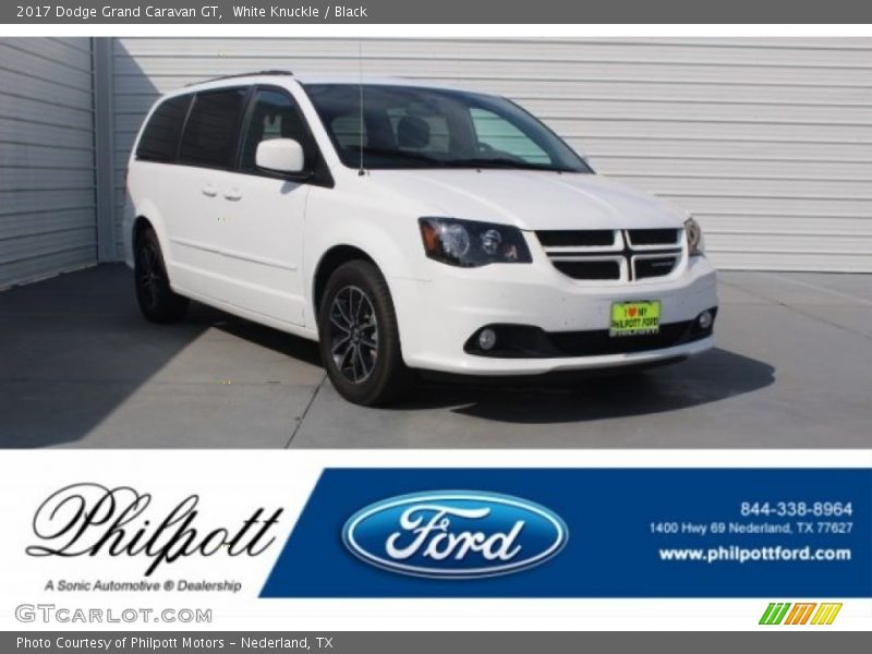 White Knuckle / Black 2017 Dodge Grand Caravan GT