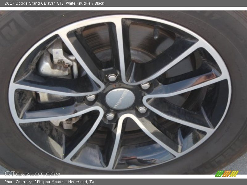 White Knuckle / Black 2017 Dodge Grand Caravan GT