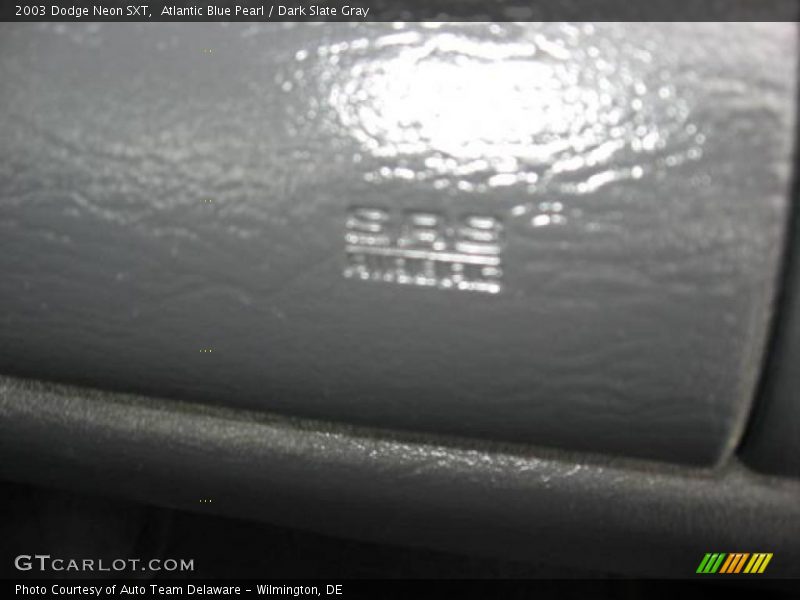 Atlantic Blue Pearl / Dark Slate Gray 2003 Dodge Neon SXT