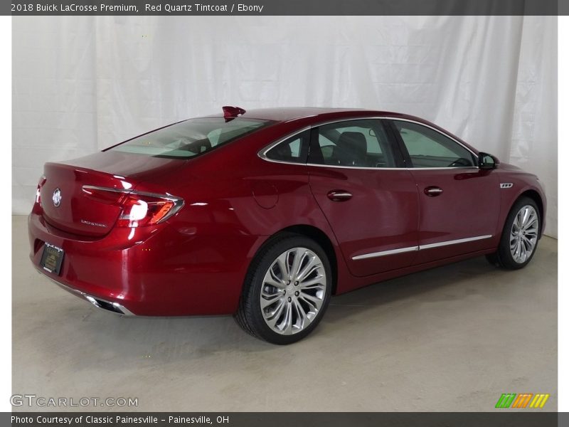 Red Quartz Tintcoat / Ebony 2018 Buick LaCrosse Premium