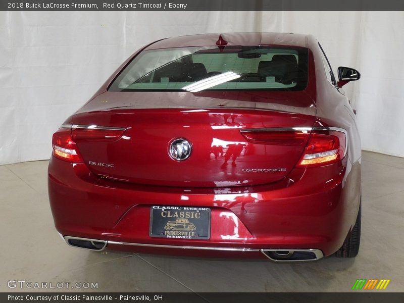 Red Quartz Tintcoat / Ebony 2018 Buick LaCrosse Premium