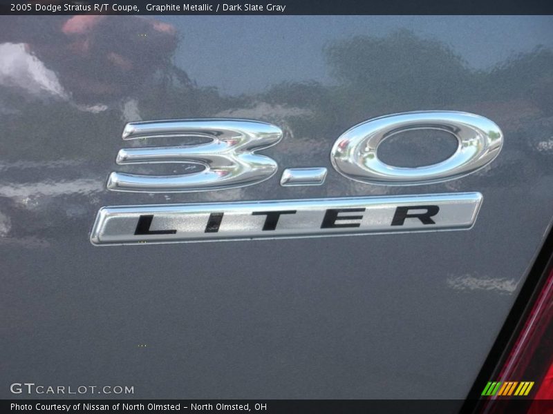 Graphite Metallic / Dark Slate Gray 2005 Dodge Stratus R/T Coupe