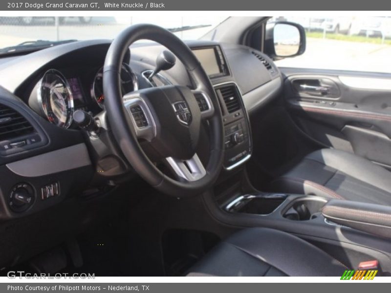 White Knuckle / Black 2017 Dodge Grand Caravan GT