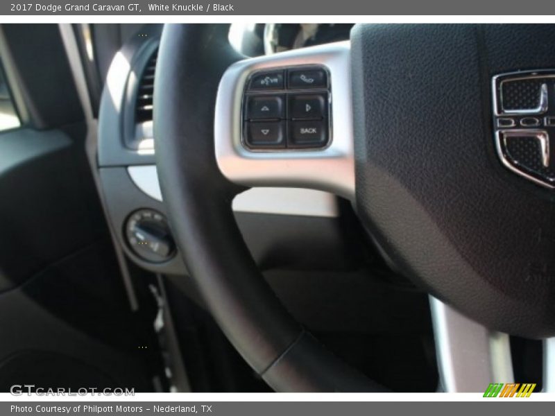 White Knuckle / Black 2017 Dodge Grand Caravan GT
