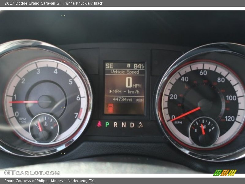 White Knuckle / Black 2017 Dodge Grand Caravan GT