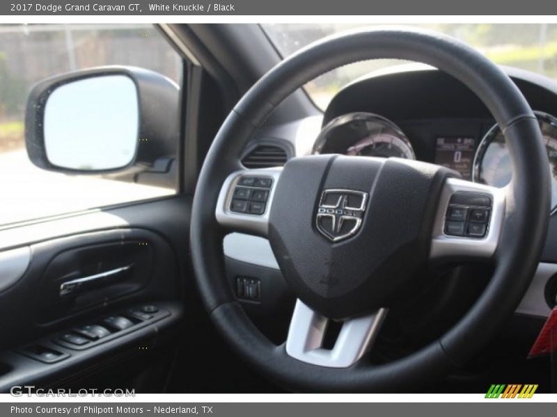 White Knuckle / Black 2017 Dodge Grand Caravan GT