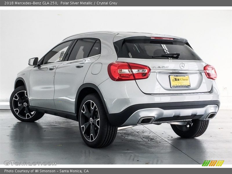 Polar Silver Metallic / Crystal Grey 2018 Mercedes-Benz GLA 250