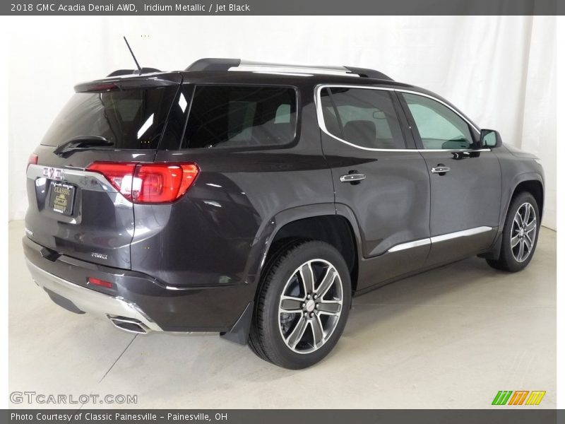 Iridium Metallic / Jet Black 2018 GMC Acadia Denali AWD