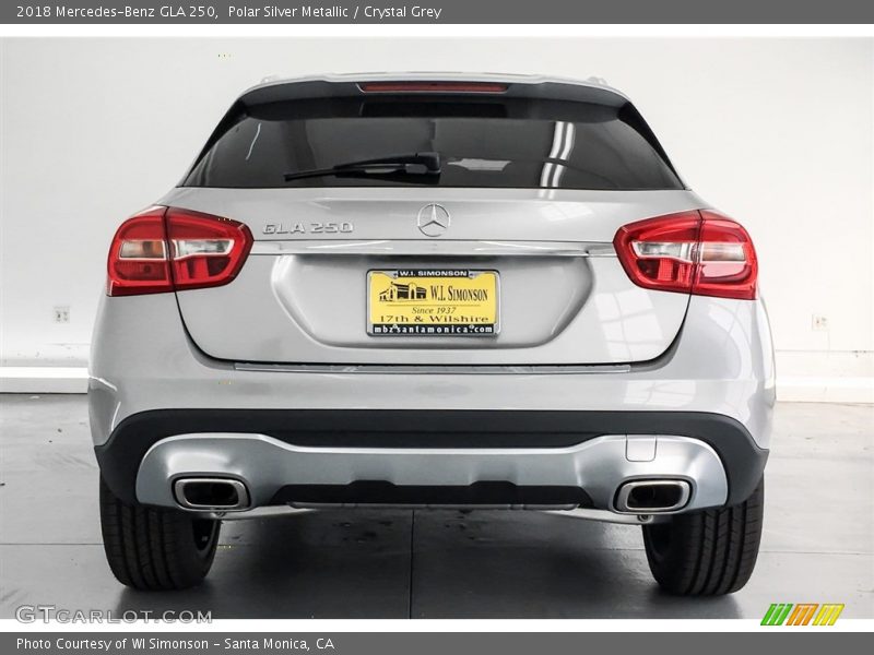 Polar Silver Metallic / Crystal Grey 2018 Mercedes-Benz GLA 250