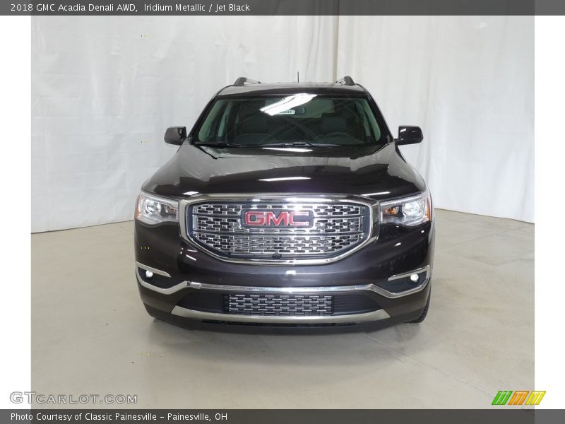 Iridium Metallic / Jet Black 2018 GMC Acadia Denali AWD