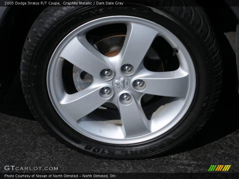 Graphite Metallic / Dark Slate Gray 2005 Dodge Stratus R/T Coupe