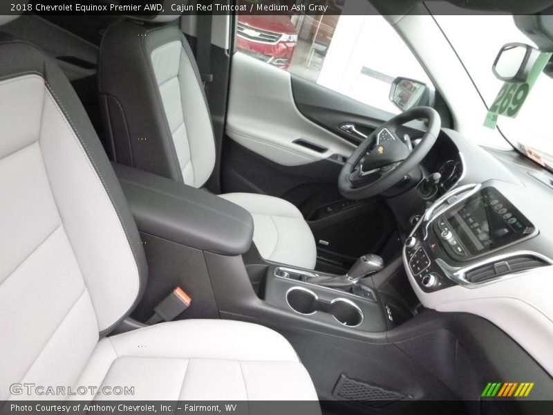 Cajun Red Tintcoat / Medium Ash Gray 2018 Chevrolet Equinox Premier AWD