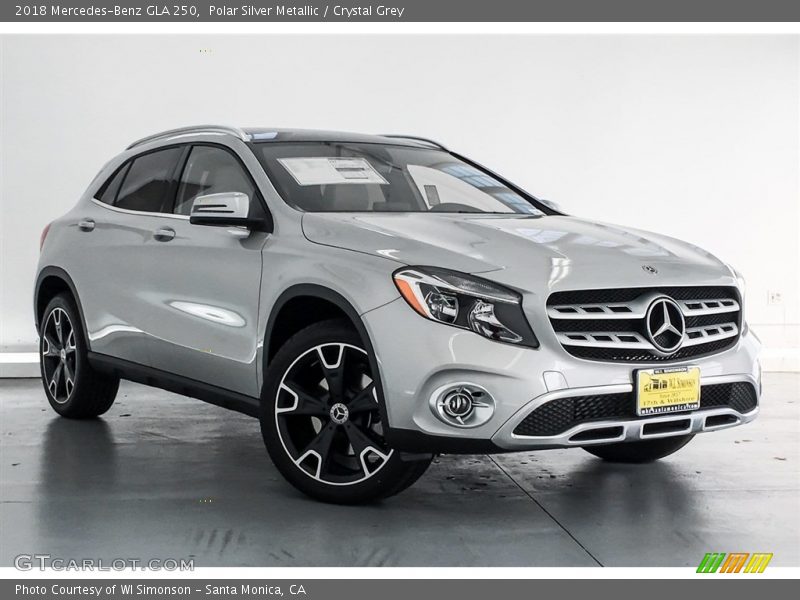 Polar Silver Metallic / Crystal Grey 2018 Mercedes-Benz GLA 250