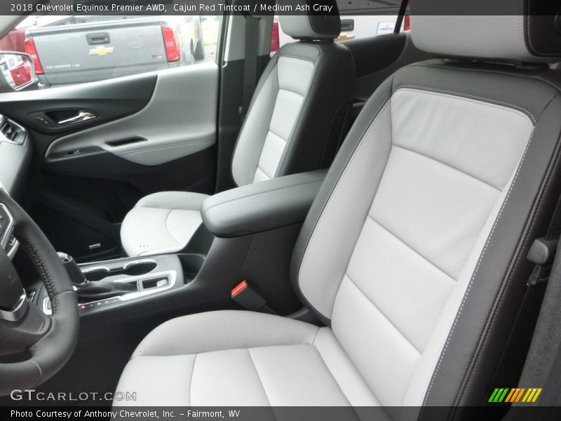 Cajun Red Tintcoat / Medium Ash Gray 2018 Chevrolet Equinox Premier AWD