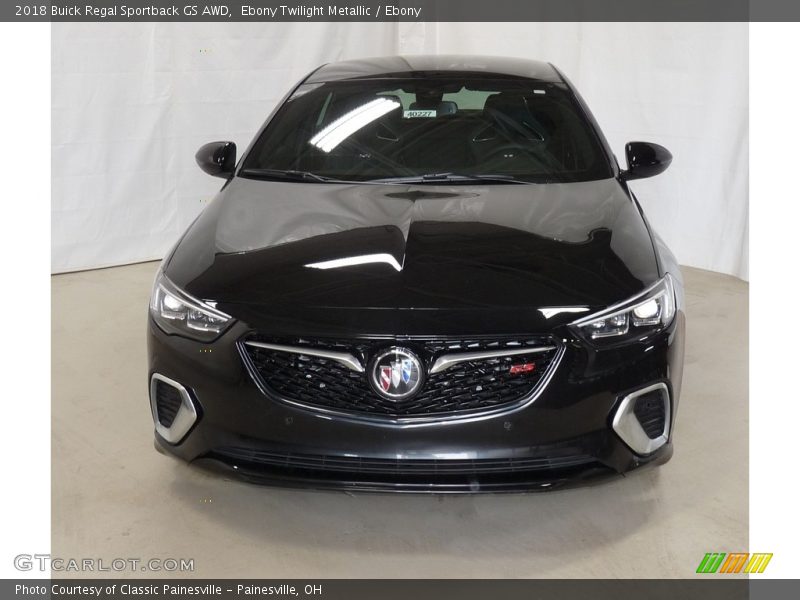 Ebony Twilight Metallic / Ebony 2018 Buick Regal Sportback GS AWD