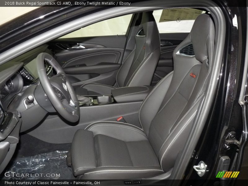 Ebony Twilight Metallic / Ebony 2018 Buick Regal Sportback GS AWD