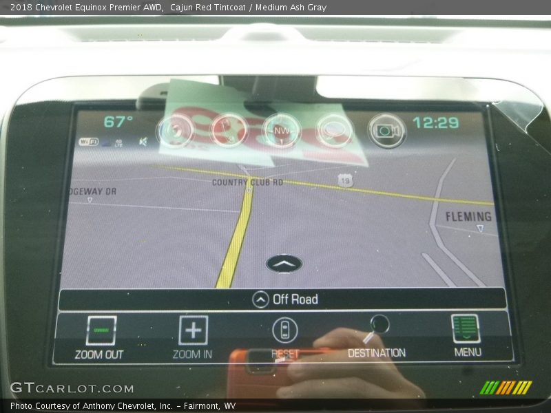 Cajun Red Tintcoat / Medium Ash Gray 2018 Chevrolet Equinox Premier AWD