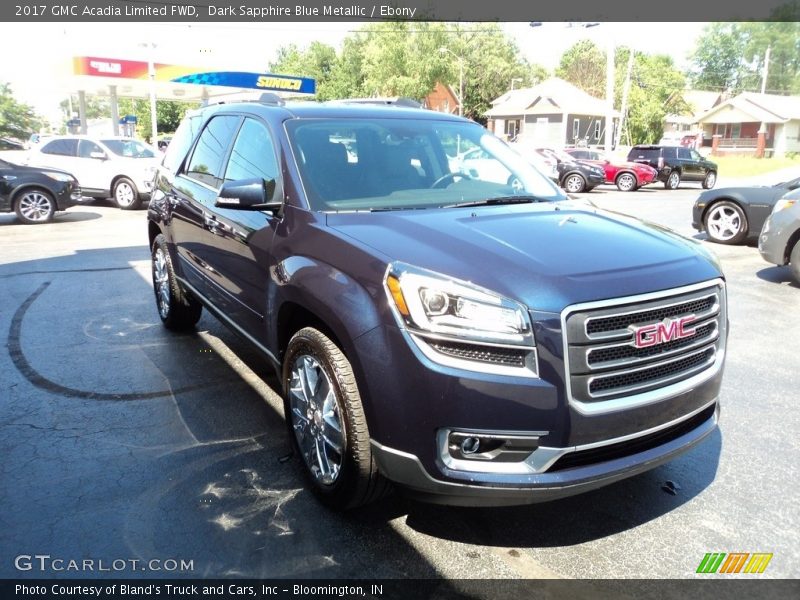 Dark Sapphire Blue Metallic / Ebony 2017 GMC Acadia Limited FWD