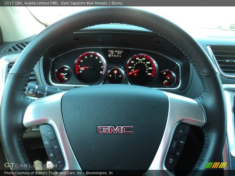 Dark Sapphire Blue Metallic / Ebony 2017 GMC Acadia Limited FWD