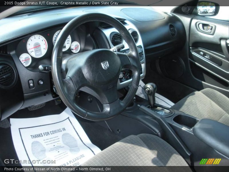 Graphite Metallic / Dark Slate Gray 2005 Dodge Stratus R/T Coupe